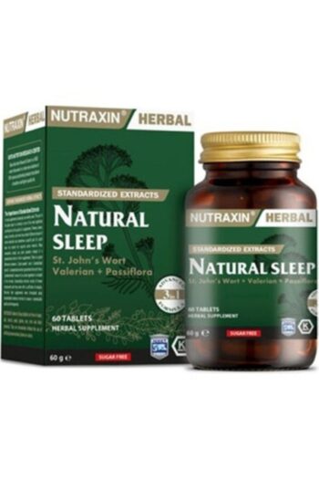 Nutraxin Sarı Kantaron, Passiflora, Kedi Otu Içeren Bitkisel Gıda Takviyesi 60 Kapsül - Natural Sleep