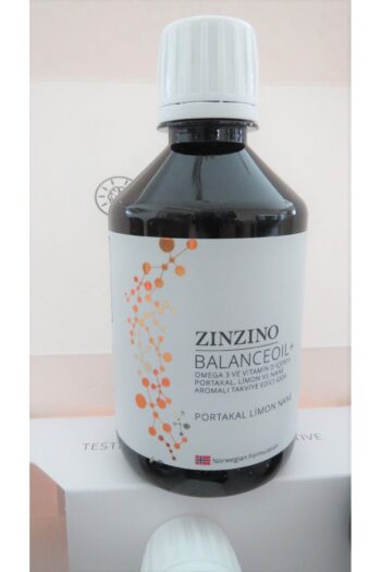 Zinzino Balance Oil 300ml Omega-3 Vitamin D içeren Portakal Limon ve Nane Aromalı Takviye Edici Gıda