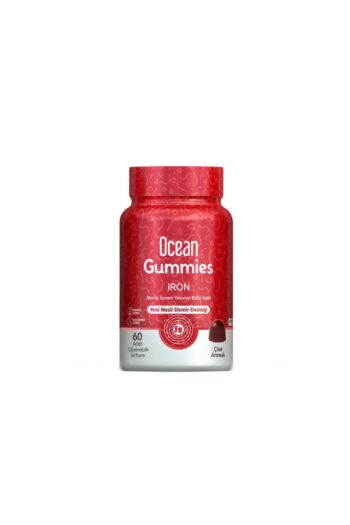 Orzax Ocean Gummies Demir Çiğnenebilir Jel Form 60 Adet