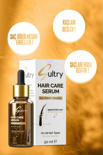 sultry Saç Bakım Serumu, Unisex Saç Dökülmesine Ve Yıpranmış Saçlar Için Bakım Serumu