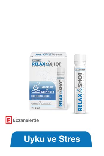 HANGOVERSHOT RelaxShot Stressiz ve Derin Uyku, Relax Shot Bitkisel Uyku Düzenleyici