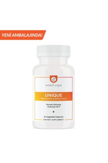 Smartcaps Unique Multivitamin & Multimineral Ginseng, Q10 / 30 Kapsül