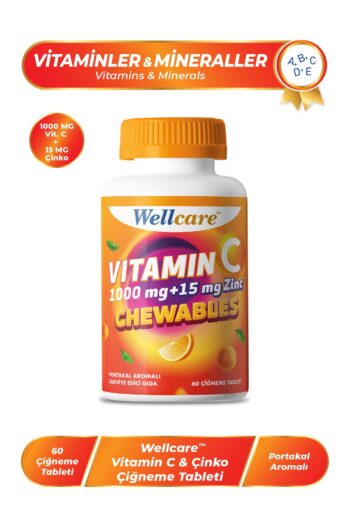 Wellcare Vitamin C & Çinko Çiğneme Tablet - 60 Tablet