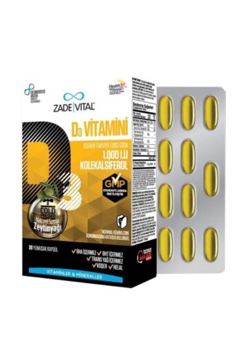 Zade Vital Vitamin D3 30 Yumuşak Kapsül