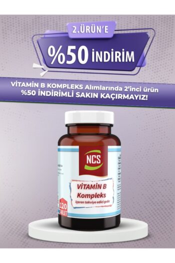 Ncs Vitamin B Complex B Vitaminleri 120 Tablet