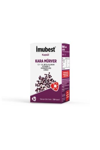 imubest Beta Glukan Kara Mürver 30 Kapsül