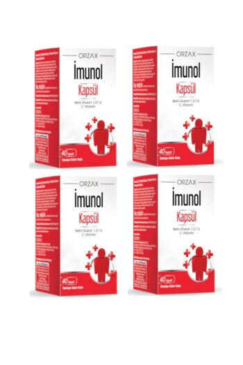 İMUNOL Imunol Beta Glukan 40 Kapsül X4 Adet