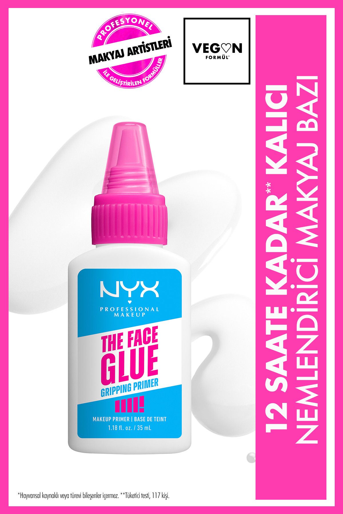 NYX Professional Makeup Face Glue Primer Nemlendirici Makyaj Bazı