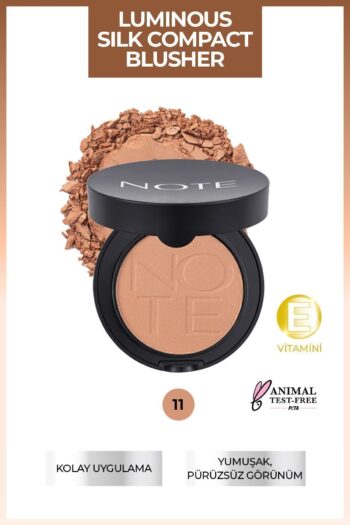 Note Cosmetics Luminous Silk Compact Blusher Toz Allık - 11 Sunset