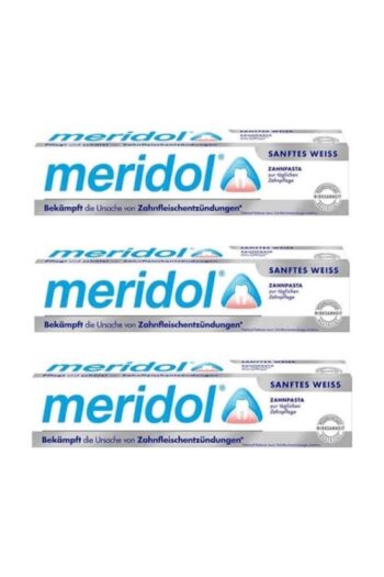 Meridol Gentle White Beyazlatıcı Diş Macunu 75 Ml (3 Adet)
