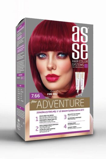 asse Adventure Set Saç Boyası No:7.66 Ateş Kızılı
