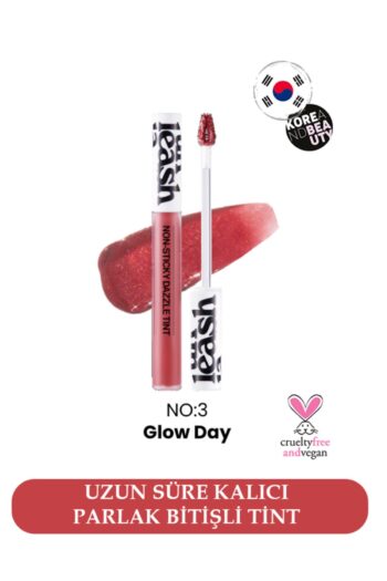UNLEASHIA - Non-sticky Dazzle Tint No: 03 Glow Day - Işıltı&dolgunluk Veren Parlak Gloss Tint