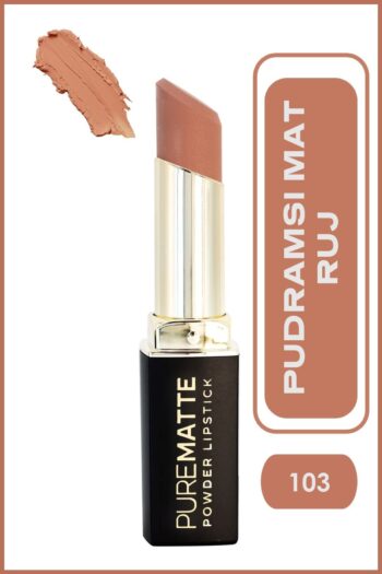 Golden Rose Pure Matte Powder Lipstick No: 103 - Pudralı Mat Ruj - 8691190533533