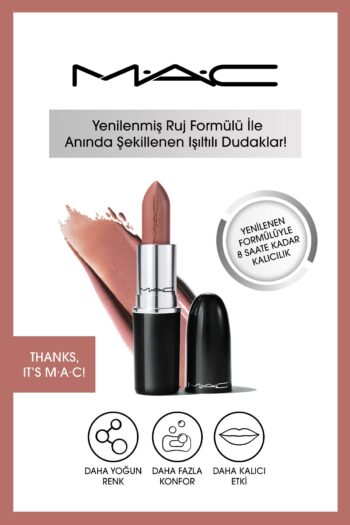 Mac Lustreglass Sheer-shine Ruj-thanks, It’s M·a·c!-773602609789
