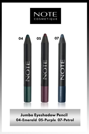 Note Cosmetics Jumbo Kalem Far 3'lü Makyaj Seti - 04 Emerald/05 Purple/07 Petrol
