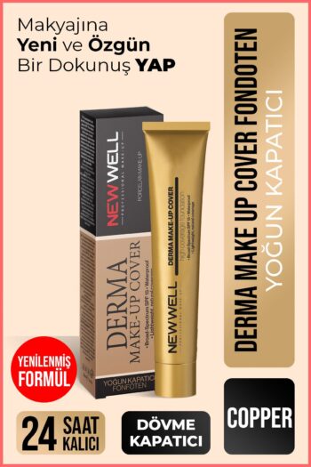 New Well Derma Make-up Cover Foundation Copper