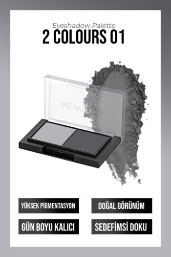New Well Porcelain Make Up 2li Far Paleti No01