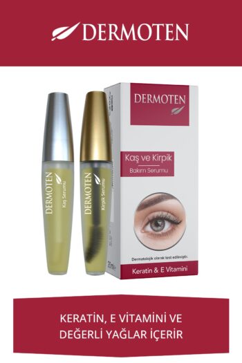 Dermoten Kaş & Kirpik Bakım Serumu, Keratin, E Vitamini Ve Doğal Yağ Içerikli 20 ml