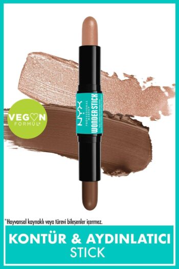 NYX Professional Makeup Wonder Stick Çift Taraflı Krem Kontür & Aydınlatıcı Stick - Medium