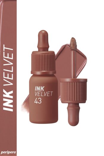 PERIPERA Yüksek Pigmentli, Kadife Görünümlü, Gün Boyu Kalıcı Tint PERIPERA Ink Velvet (#43 Cafeine Nude)