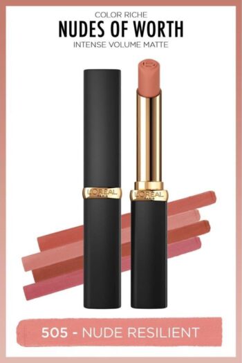 L'Oreal Paris Color Riche Intense Volume Matte Ruj - 505 Nude Resilient