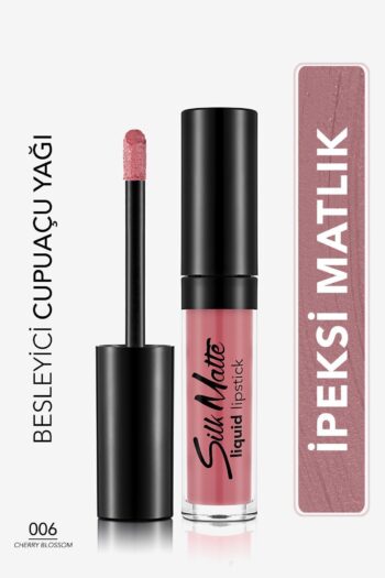 Flormar Kadife Dokulu Likit Mat Ruj - Silk Matte Liquid Lipstick - 006 CHERRY BLOSSOM - 8690604397358