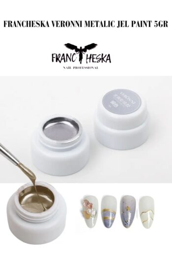 Francheska VERONI METALİC JEL PAINT NAİL ART JEL 5GR