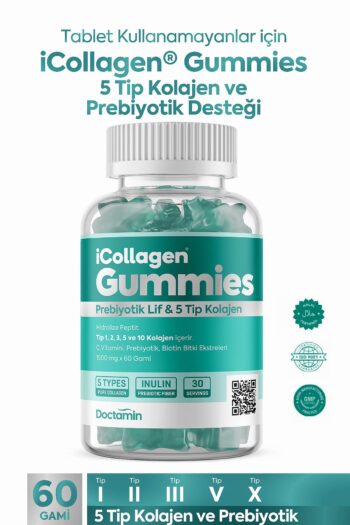 icollagen Gummies Jelibon 5 Tip Kolajen & Prebiyotik