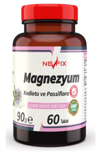 Nevfix Magnezyum Kedi Otu Pasiflora 60 Tablet Magnesium Glisinat Sitrat Klorür Malat