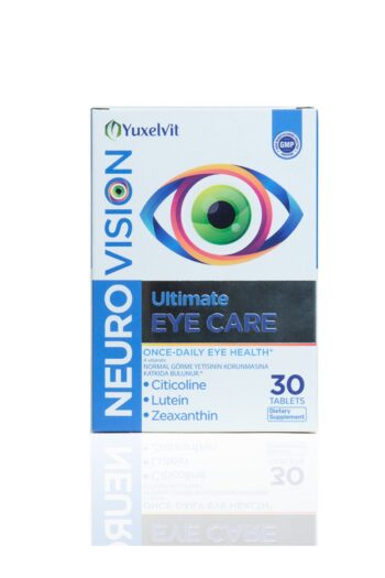 Yuxelvit Neurovision | Sitikolin-lutein-zeaksantin Içeren 30 Tablet | Göz Sağlığına Özel Formül |