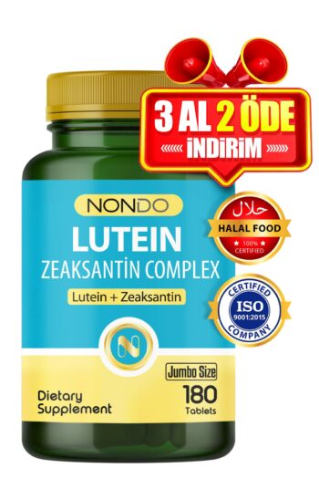 Nondo Lutein Zeaksantin Complex 180 Tablet Jumbo Size ( C Vitamini, Çinko, Selenyum, Astaksantin)