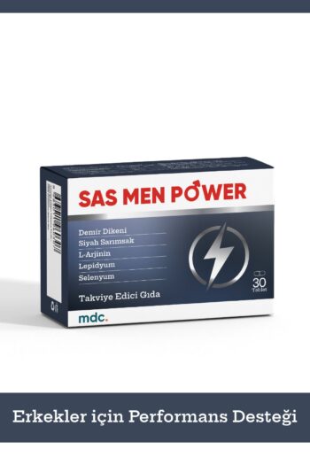 MDC Sas Men Power (TRİBULUS TERRESTRİS, SAS, L-ARJİNİN, LEPİDYUM) 30 Tablet