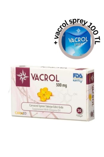 Vacrol 500mg 30 Softgel - Karvakrol Içeren Takviye Edici Gıda