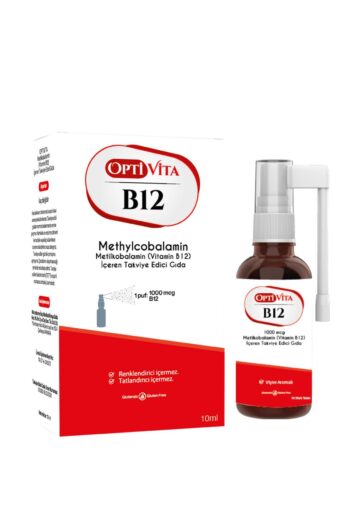 Microbiome B12 Vitamin Spreyi - Hızlı Emilim Ve Enerji Desteği, Optivita Methylcobalamin 10 ml