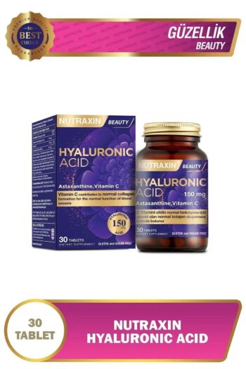 Nutraxin Hyaluronic Acid 30 Tablet - Hyalüronik Asit, Astaksantin, Vitamin C 4'lü