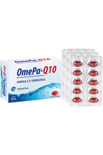 Omepa Q10 Omega3 Ubikinol 30 Yumuşak Kapsül-skt:01/2026
