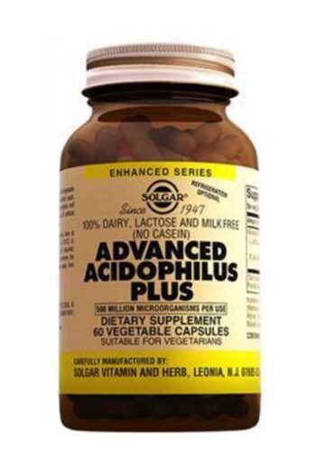 Solgar Advanced Acidophilus Plus 60 Bitkisel Kapsül