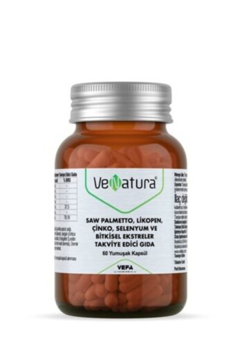 Venatura Saw Palmetto, Likopen, Çinko, Selenyum 60 Yumuşak Kapsül