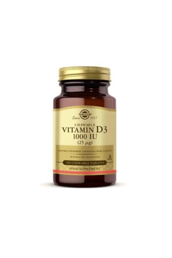 Solgar Vitamin D3 1000 Iu 100 Kapsül