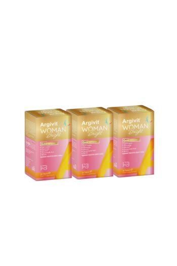 Argivit Woman Bright Gold Kompleks 3'lü Paket - Biotin, Niasin, Çinko (SAFR’İNSİDE) Takviye Edici 30 Tablet