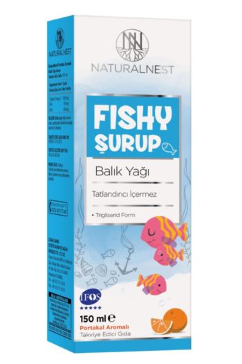 Natural Nest Fishy Portakal Aromalı Balık Yağı Şurup 150 ml