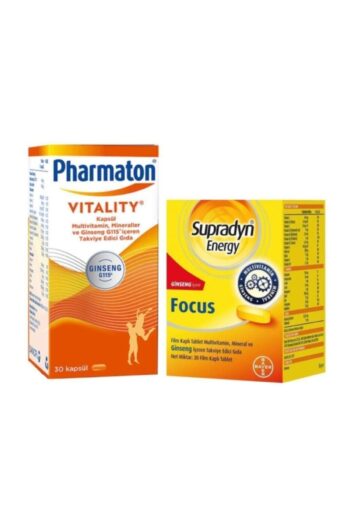 Supradyn Pharmaton Vitality 30 Kapsül + Energy Focus 30 Tablet