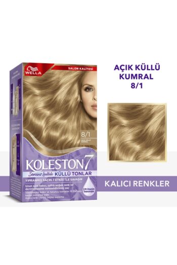 Wella Koleston Supreme Sonsuz Işıltılı Küllü Tonlar Saç Boyası 8/1 Açık Küllü Kumral
