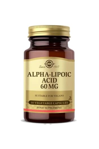Solgar Alpha Lipoic Acid 60 Mg 30 Kapsül