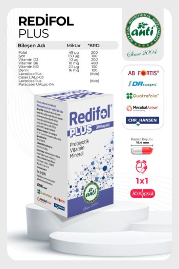 anti Redifolplus ( Probiyotik , Folik Asit Ve Mineral Kompleksi )