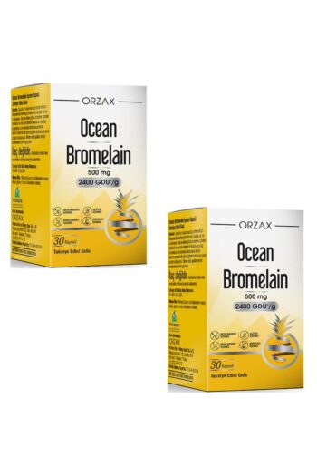 Ocean Bromelain 500 Mg Takviye Edici Gıda 30 Kapsül 2 Adet
