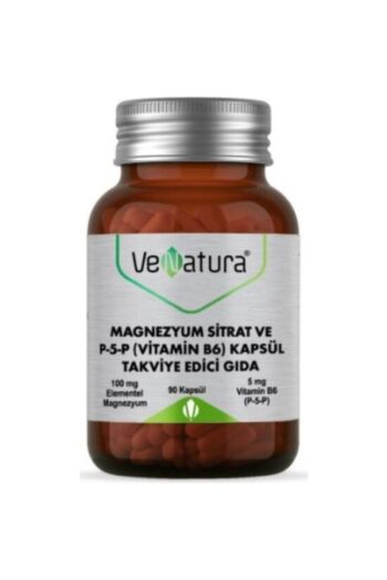 Venatura Magnezyum Sitrat Ve P-5-p(vitamin B6) Kapsül Takviye Edici Gıda 100 mg 90 Kapsül