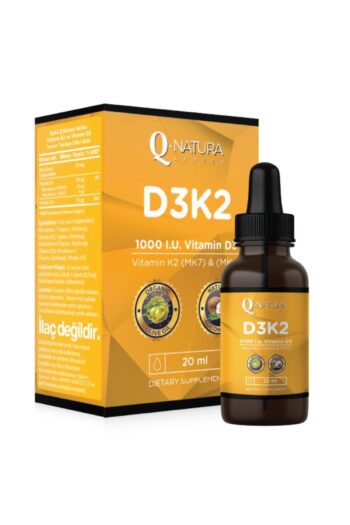 Q natura series Vitamin D3 K2 20 ml ( Organik Zeytinyağlı D3k2 )
