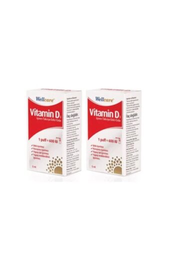 Wellcare Vitamin D3 600 Iu 5 ml Sprey 2 Adet