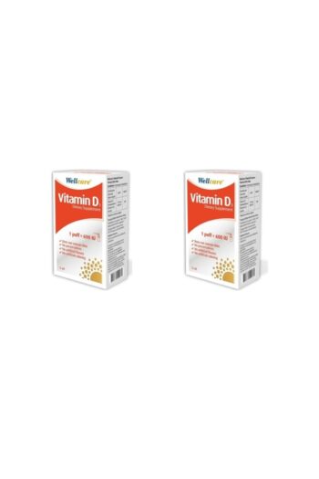 Wellcare Vitamin D3 600 Iu 5 ml Sprey 2'li Paket
